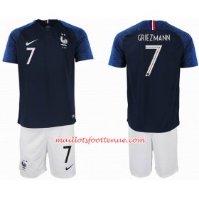 Maillot/Tenue France GRIEZMANN 7 2 star Enfant Domicile Coupe du monde 2018